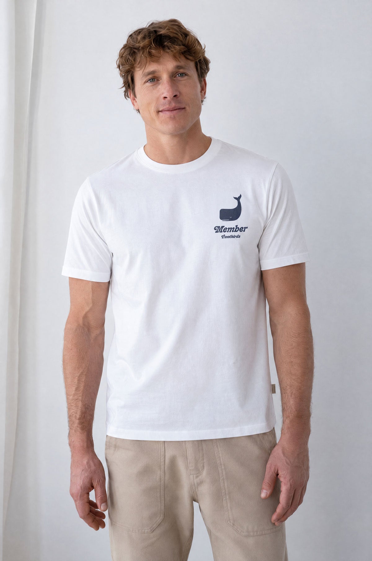 The Blue Community Tee Men - Ecru
