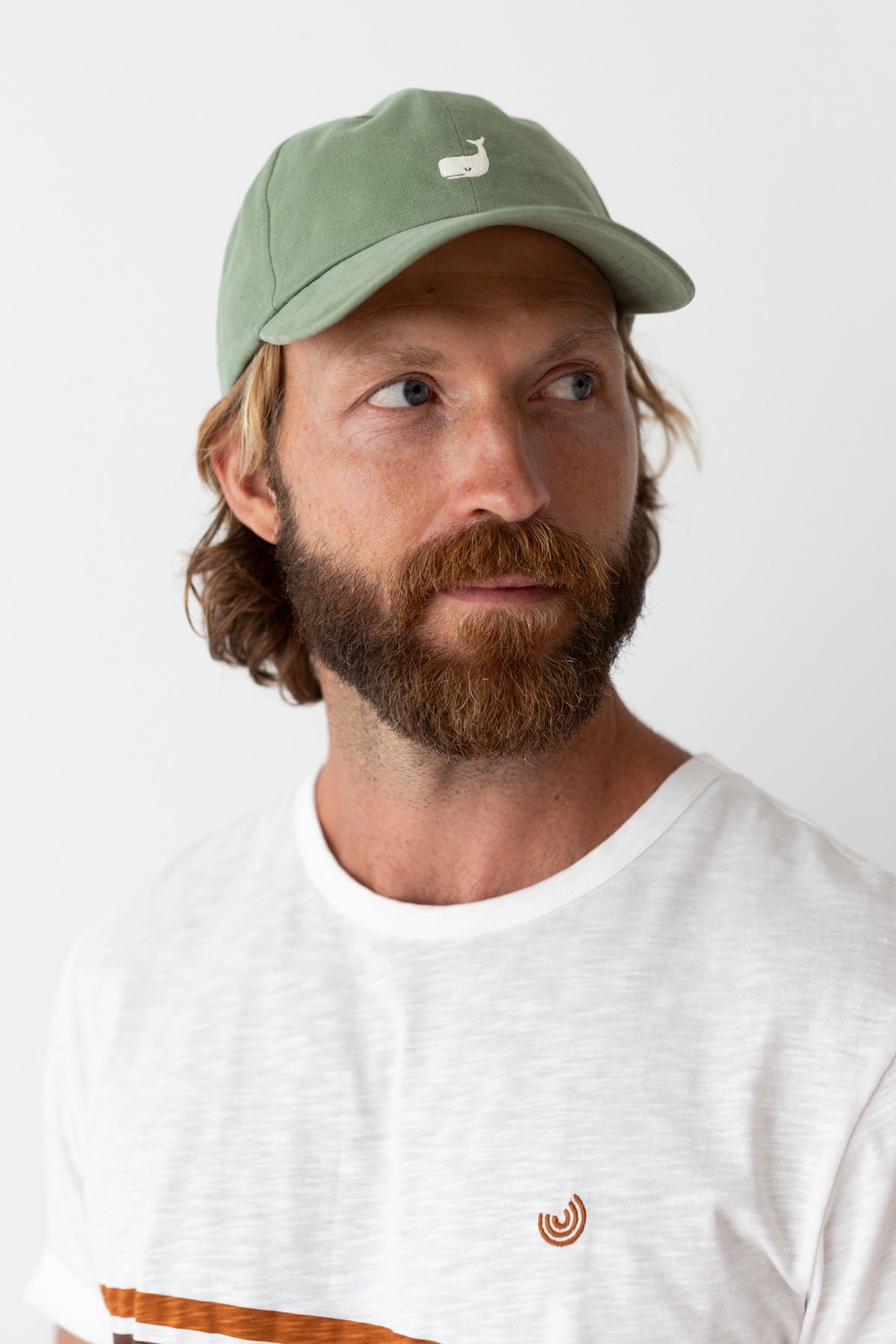 Whale Cap - Washed Green