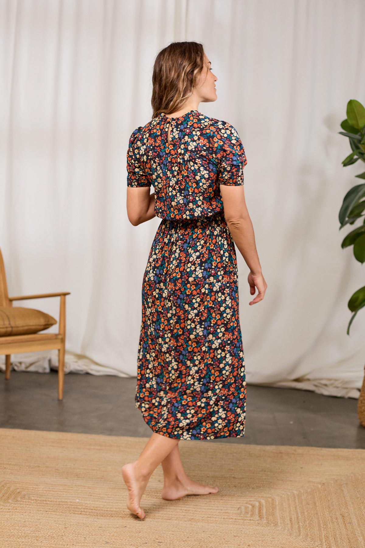 sustainable vintage maxi dress