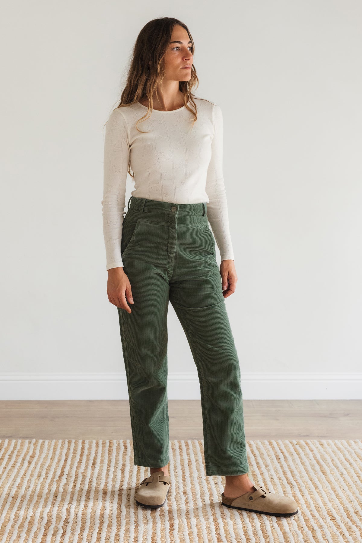 Eco friendly corduroy bottoms