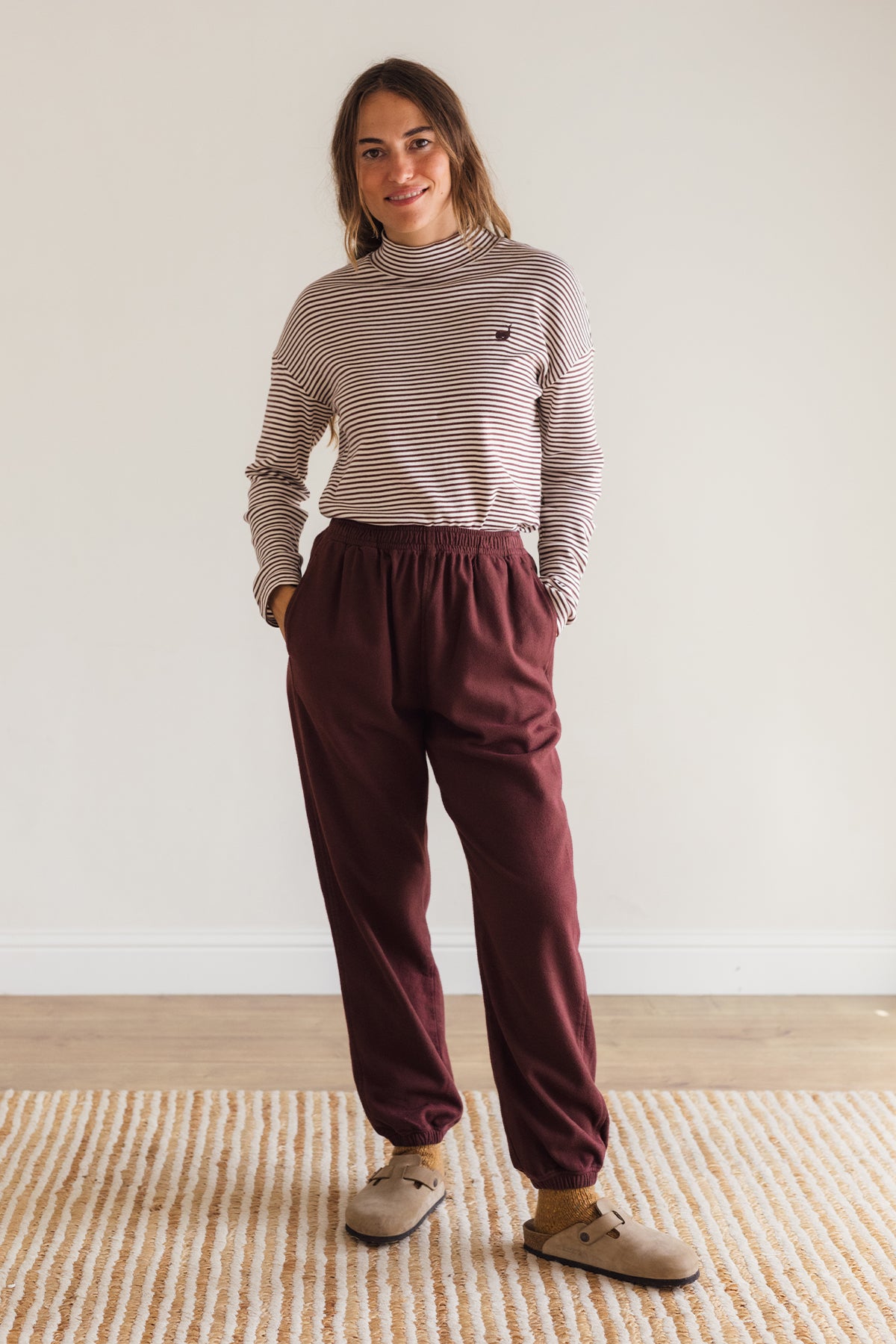 Men’s organic russet flannels