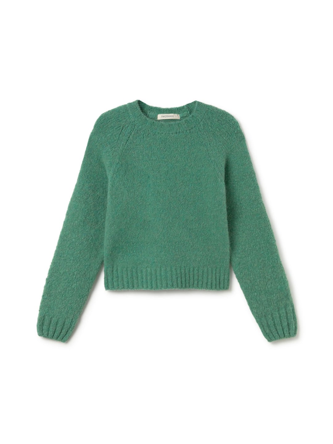 Women’s eco-friendly green jumper