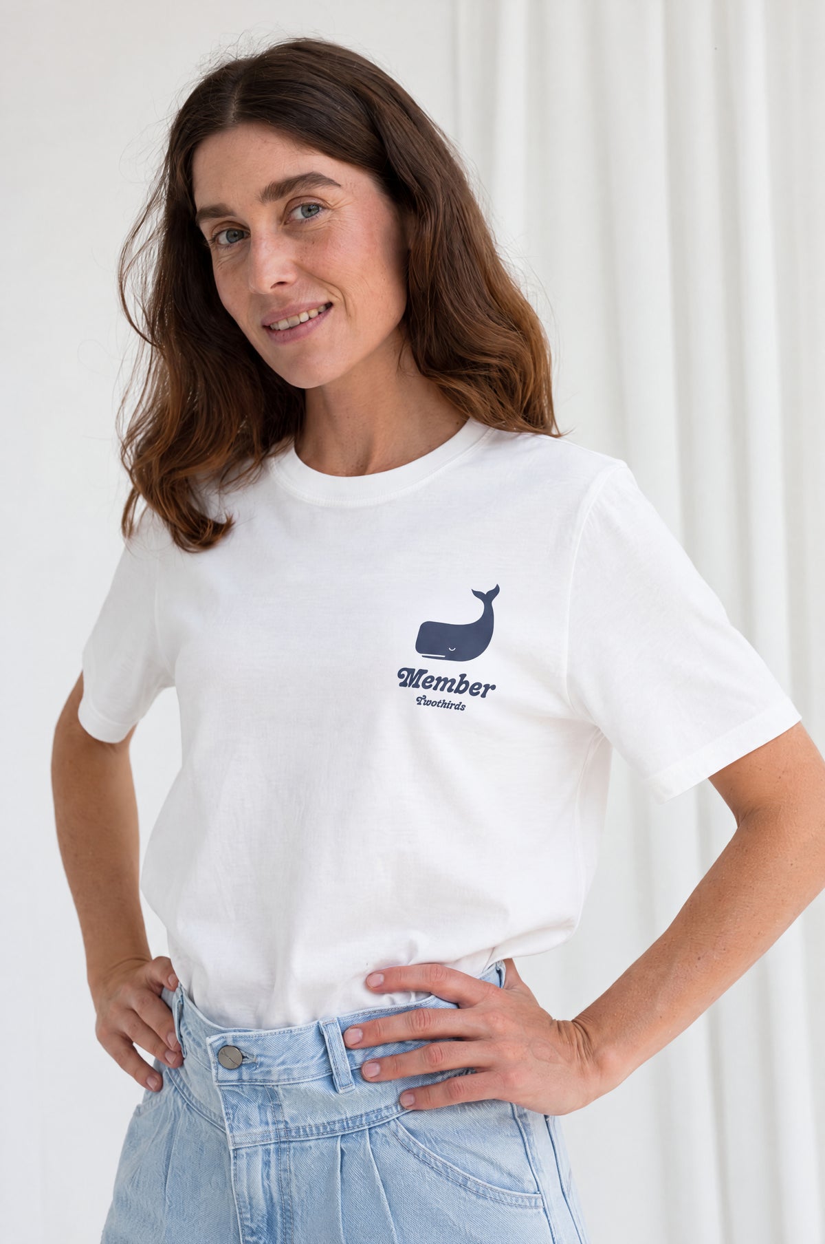 The Blue Community Tee Women - Ecru