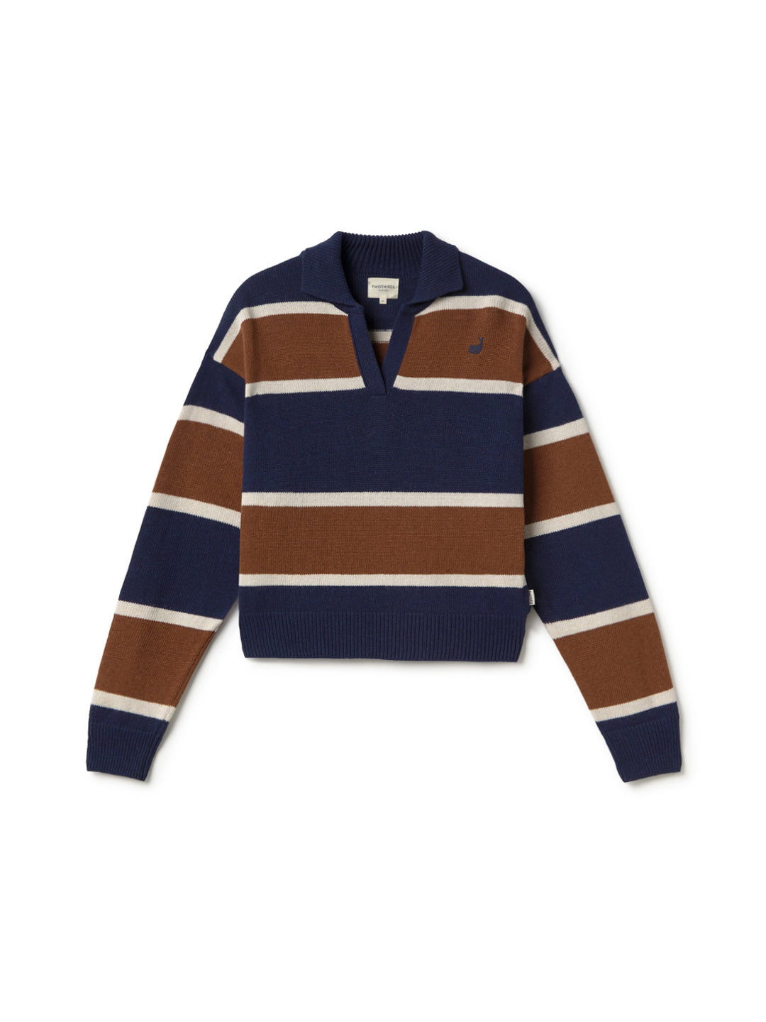 Gando - Brown Navy Stripes
