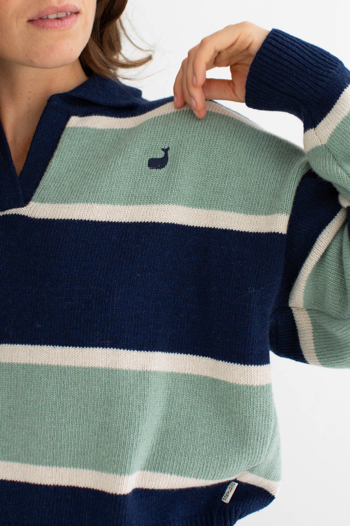 Gando - Sage Green Stripes