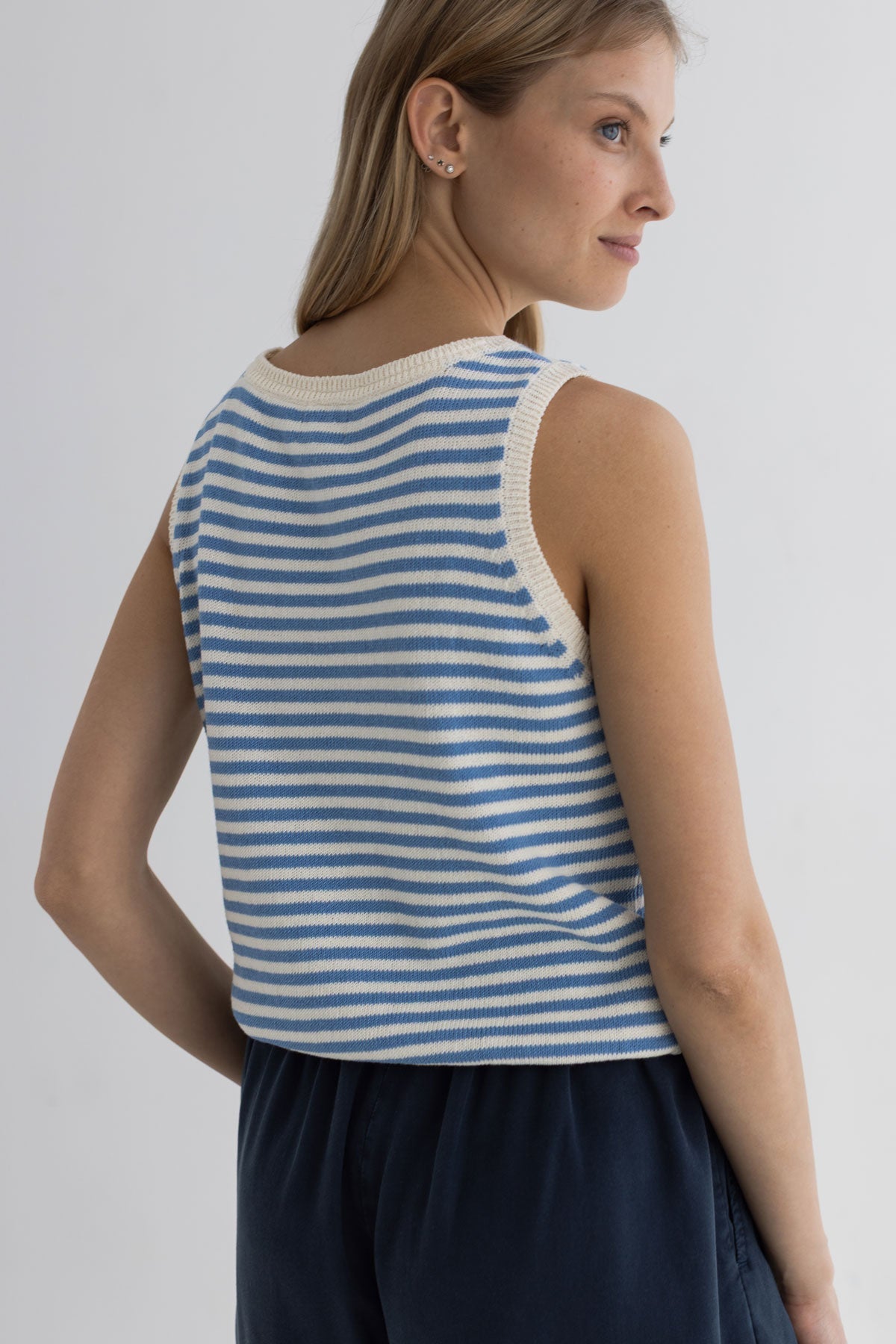 Ios - Denim Blue stripes