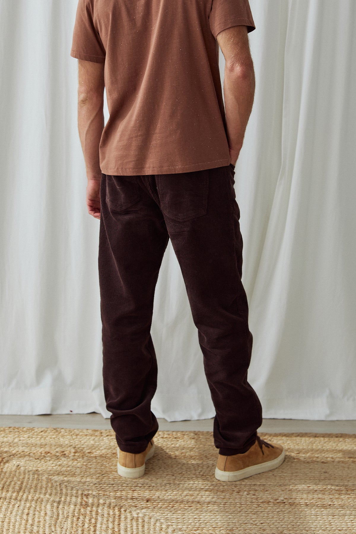 Sustainable corduroy men’s bottoms