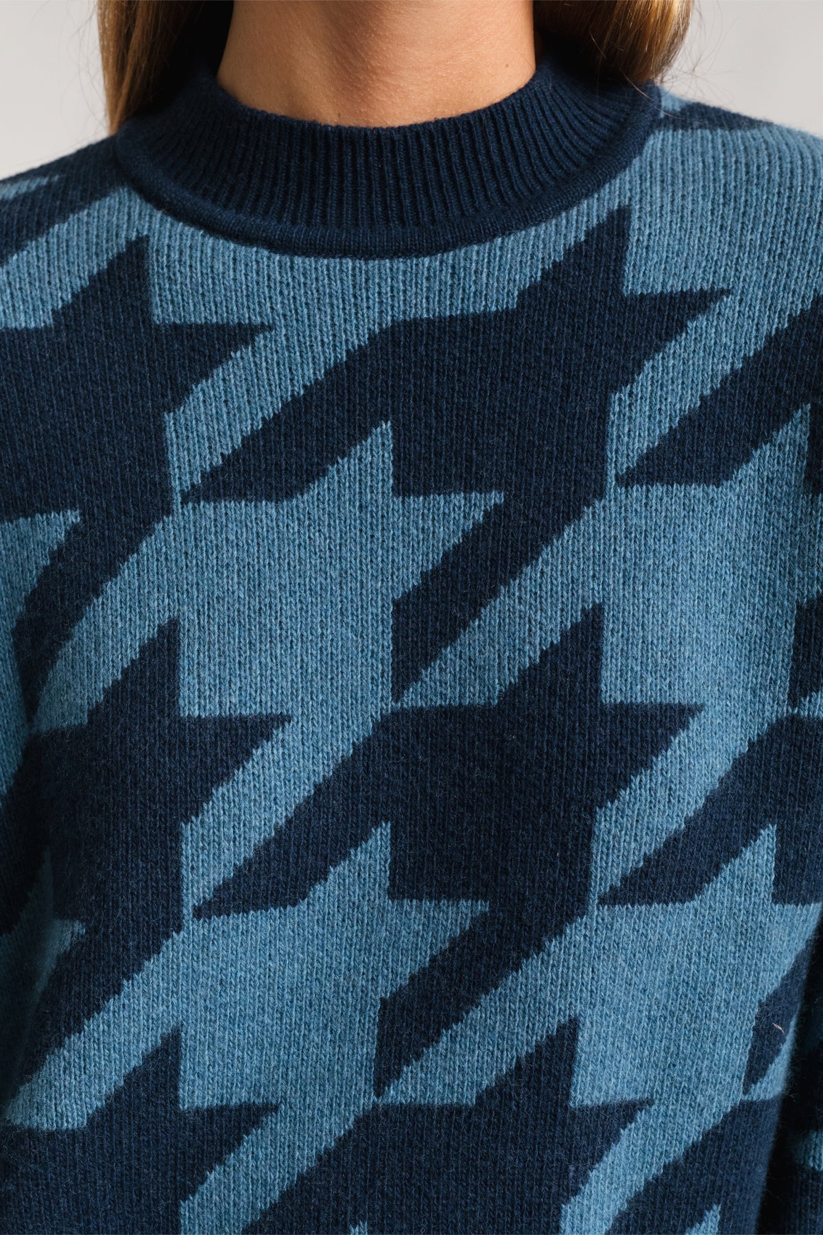 Millisle - Houndstooth Blue