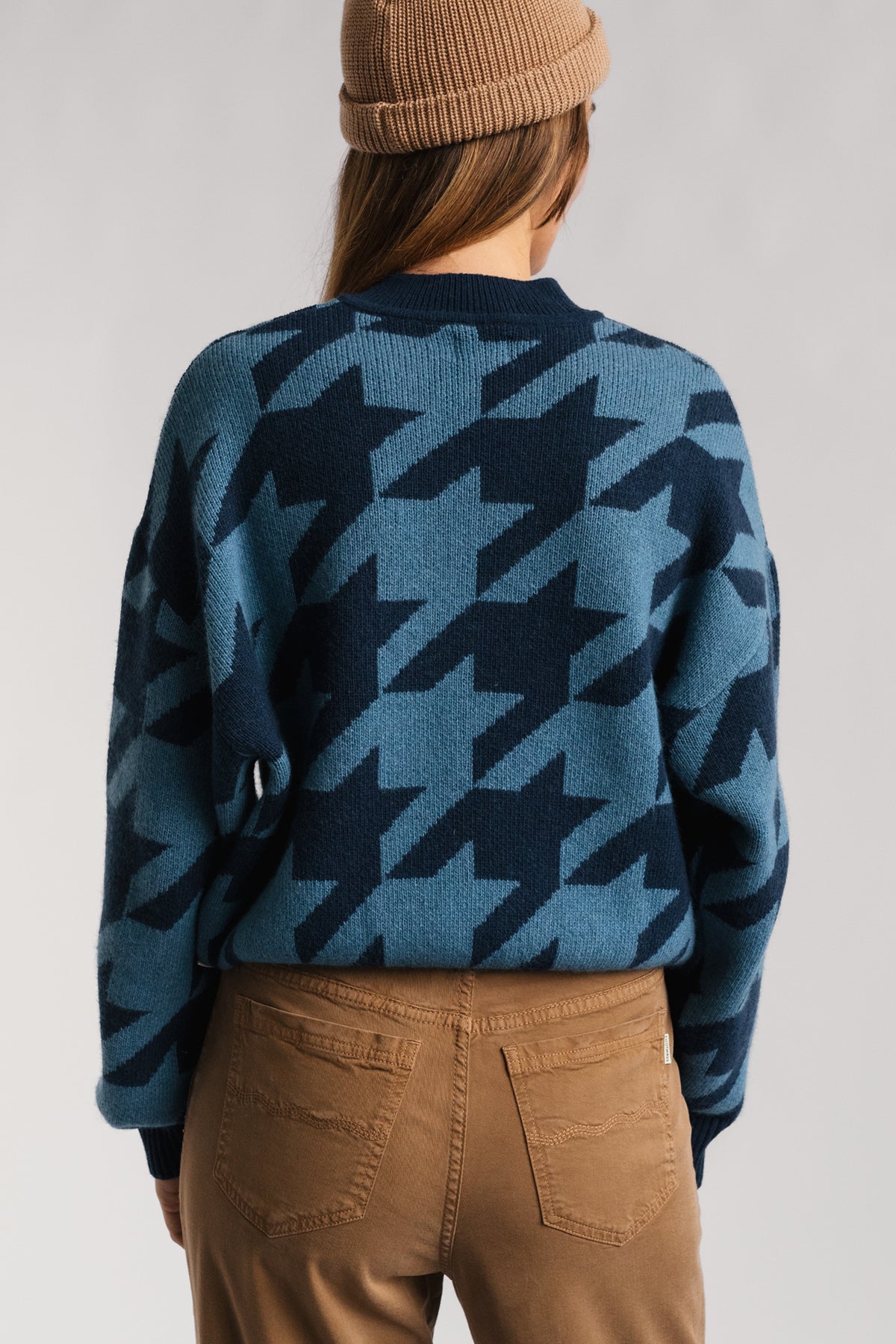 Millisle - Houndstooth Blue