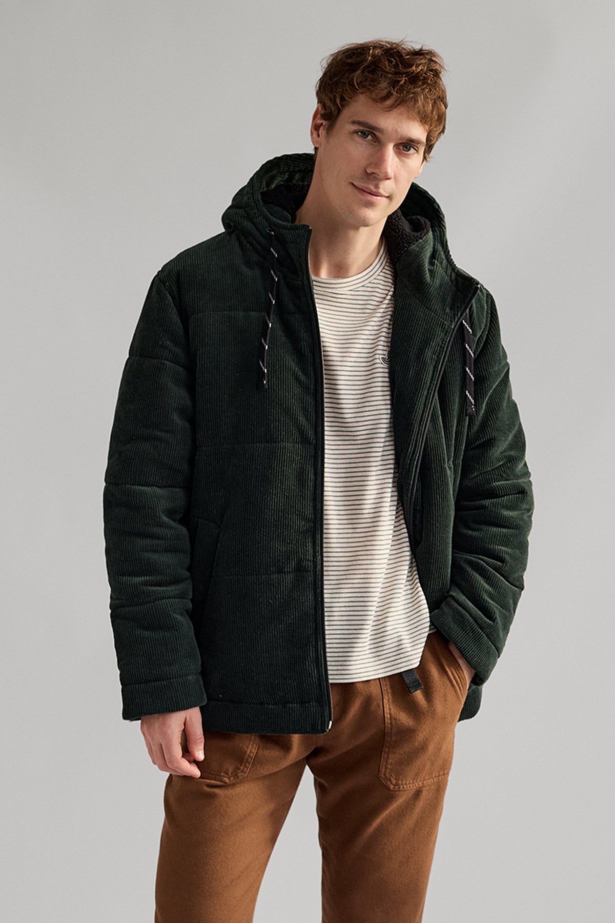 meta-preview, soft winter jacket with fleece