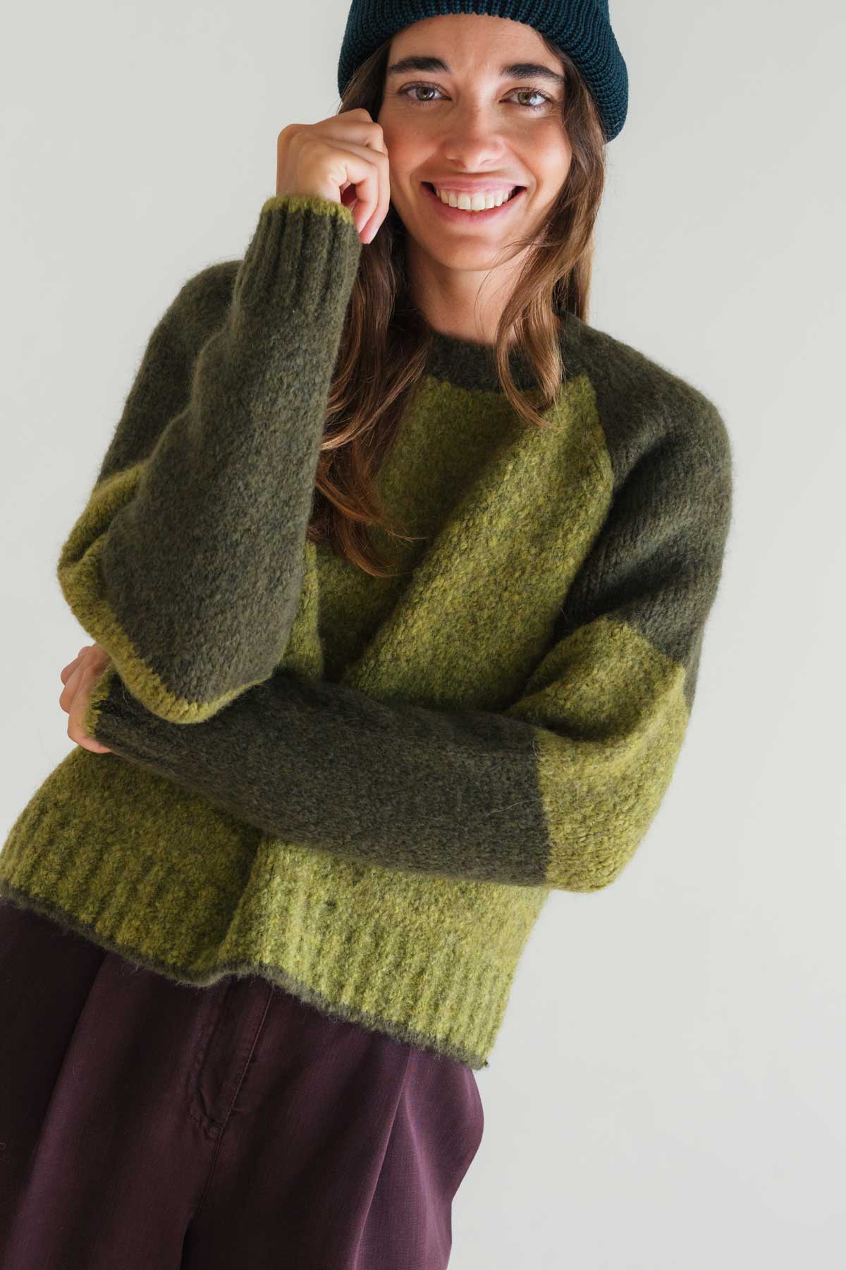 Sansone - Bicolour Green