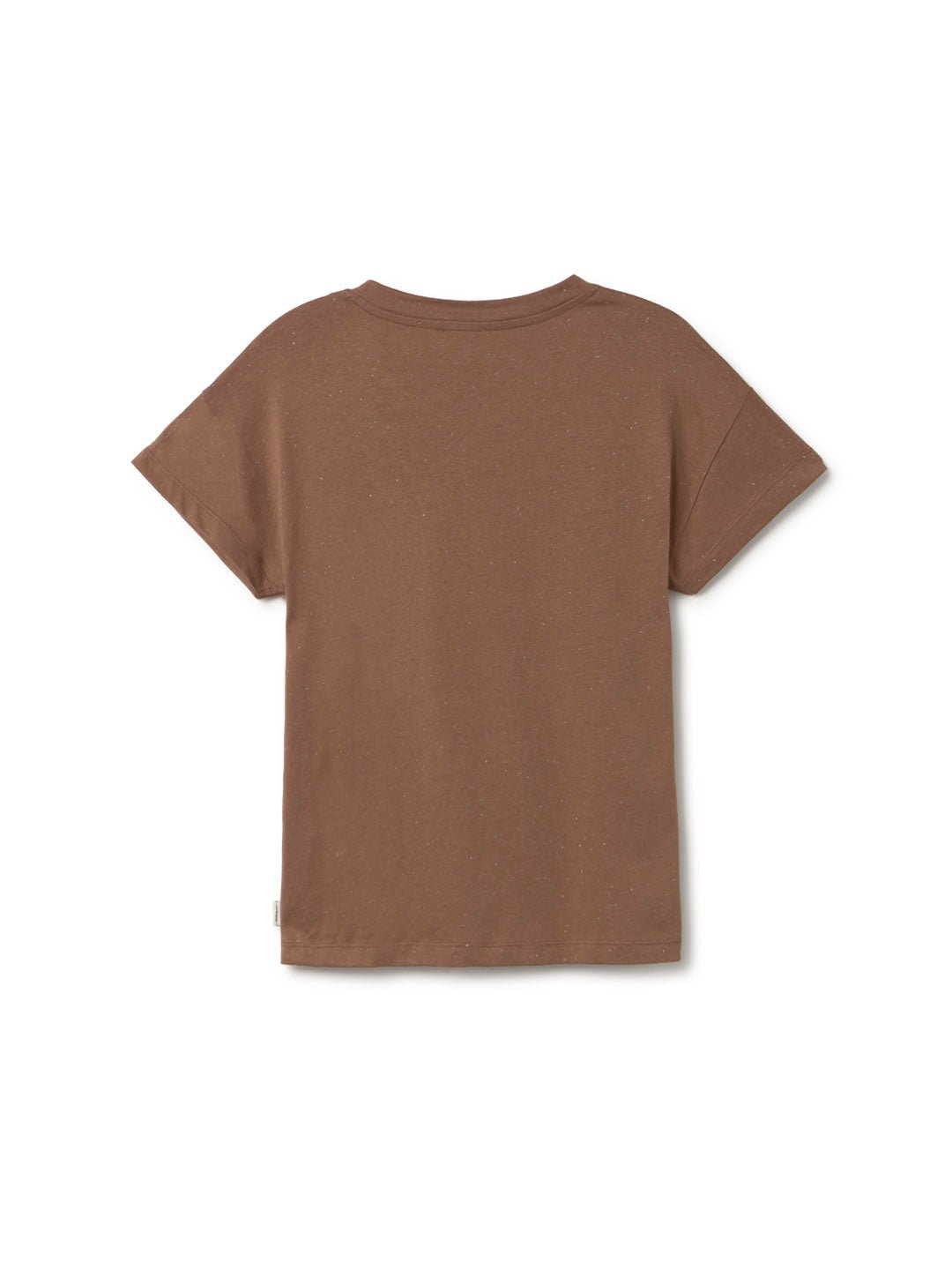Brown tshirt women back