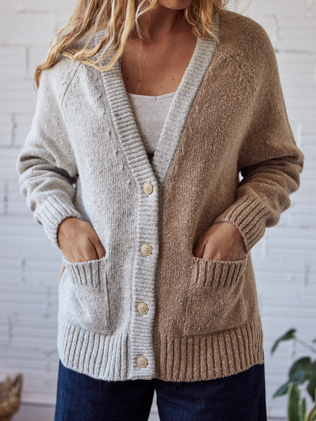 Chimanas - Block Color Beige
